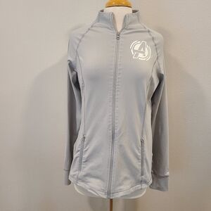 Marvel Disney Parks Avengers Campus Gray Track Jacket